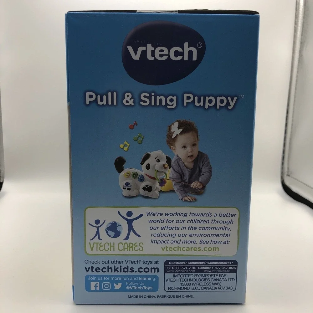 VTech Pull & Sing Puppy Interactive Learning‎ Walking Toy Dalmatian 6-36 Months